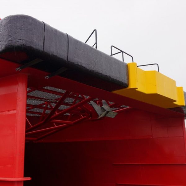 Polyurethane fenders for industrial  purposes