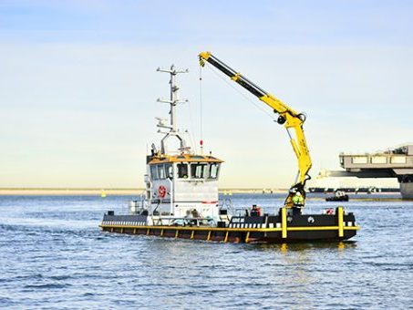 Multicat KRVE 86 Crane Vessel