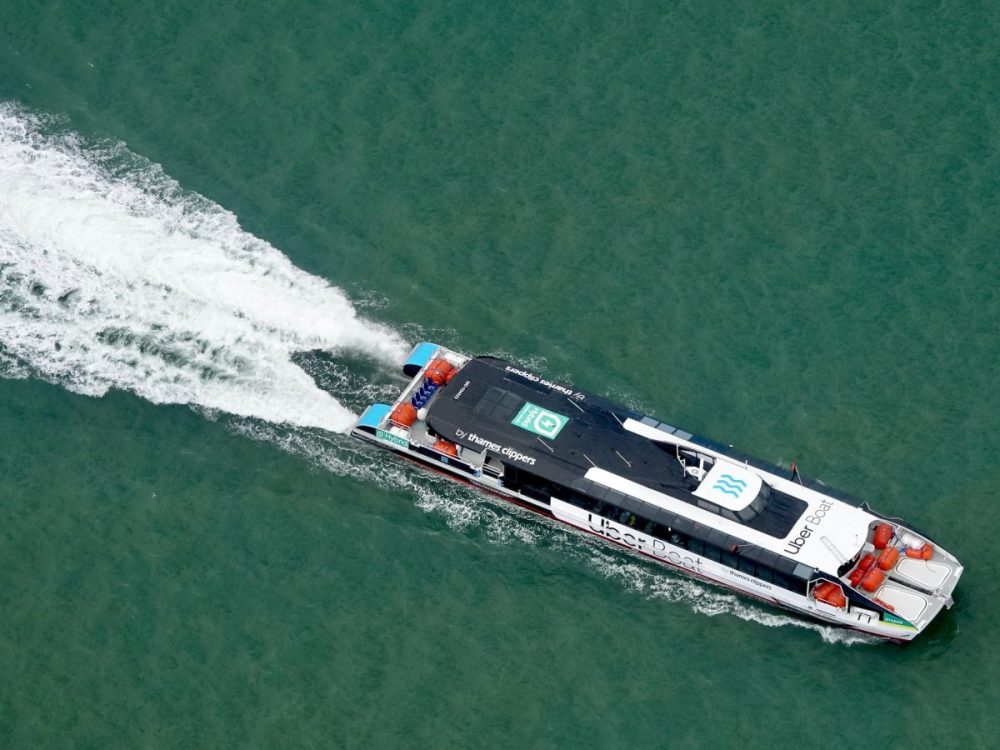 Fender system for Thames Clippers-MV Saturn